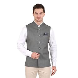 GRACYSHADE Men’s Nehru Modi Jacket Waistcoat along with Inner pocket
