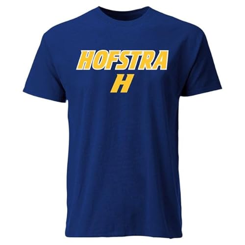 Barnesmith Hofstra University Pride Short-Sleeve T-Shirt, Heritage, Navy, Medium