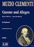 canon 10-22 test chip  Canone Op Sn 2 (Wo 11) + Allegro Op Sn 10 (Wo 22). Cembalo, Klavier