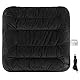 Navaris Heizkissen Wärmekissen - 45 x 45 x 3,5 cm - 3 Heizstufen - Heizmatte mit USB-Anschluss - beheizbares Kissen elektrisch - Schwarz