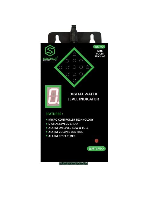 Digital Water Level Indicator with Alarm on Levels Low and Full (High