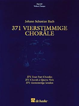 Paperback 371 Vierstimmige Chorale (Four-Part Chorales): Part 2 in C - Treble Clef Book