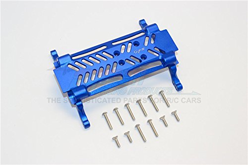 Axial SMT10 Grave Digger & MAX-D Aluminum Rear Supporting Mount - 2Pcs Black Upgrade