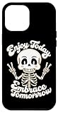 custodia per iphone 14 pro max divertente scheletro kawaii retrò stile vintage