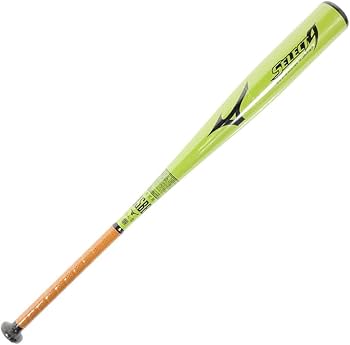 Amazon | [ミズノ] 野球 一般軟式バット 軟式用金属製 セレクト9