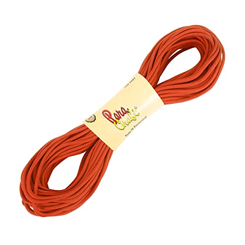 Image of 550 para Cord Parachute Survival Cord Rope Spec Type III 7 Strand Paracord Rope, Military Grade Nylon 4mm Diameter(Orange, 20)