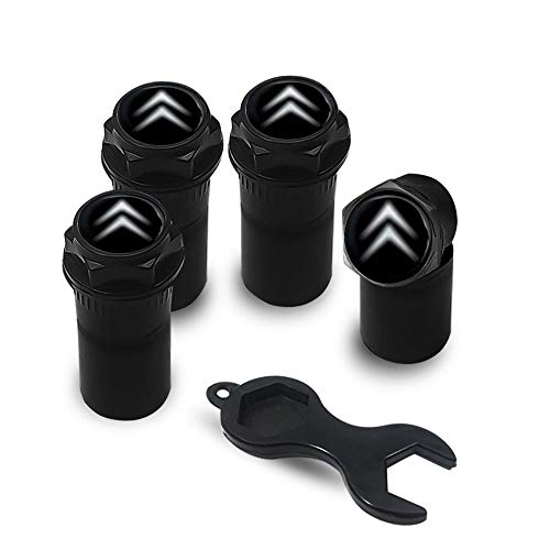 Tampa Bico Pneu Válvula Antifurto Preto Aircross Preto