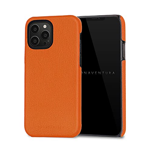 BONAVENTURA ボナベンチュラ 【MagSafe対応】ノブレッサ バックカバーケース [iPhone 13 Pro, オレンジ] BBCN13P-OR