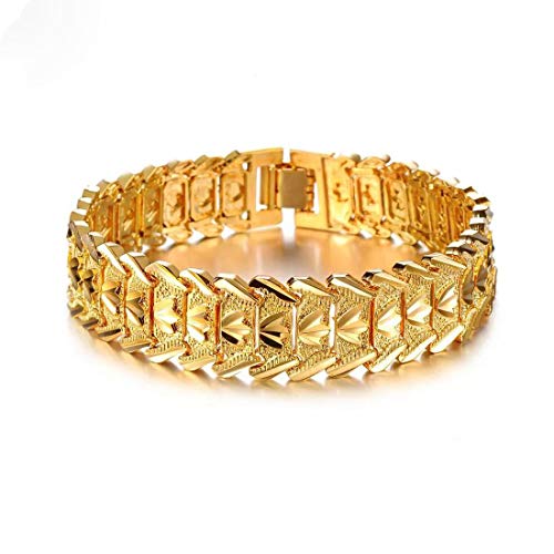 Yellow Chimes Bracelets for Men and Boys Fashion Bracelet for Men |Silver Toned Durable Stainless Steel Chain Bracelet for Men | Birthday Gift for Men and Boys Anniversary Gift for Husband