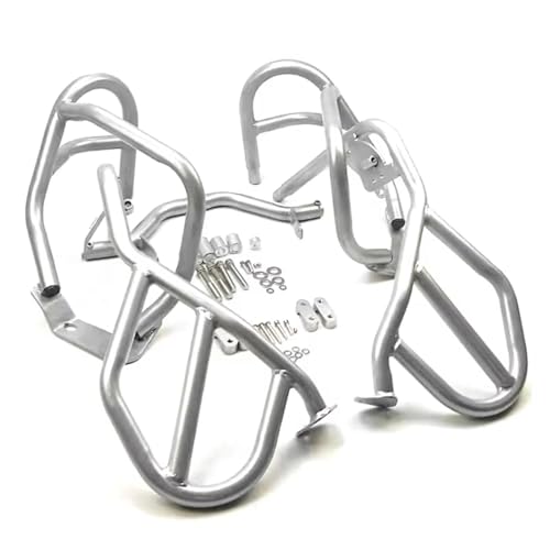 Pare-choc protection moteur moto BMW R1200GS crash bar argent accessoire de sécurité 2004-2012