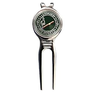 Geo Brand – Herramienta de reparación de golf con marcador magnético para pelotas de cigarros – aleación de zinc de metal