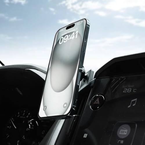 KUNGKIC for Subaru Crosstrek 2023 2024 2025 Magnetic Universal Auto Cell Phone Holder Car Cradle Rotatable Clip Cell Phone Cradle Mount Fit 3.5-5.5In Phone Interior Accessories by KUNGKIC - Used condition - Image 7