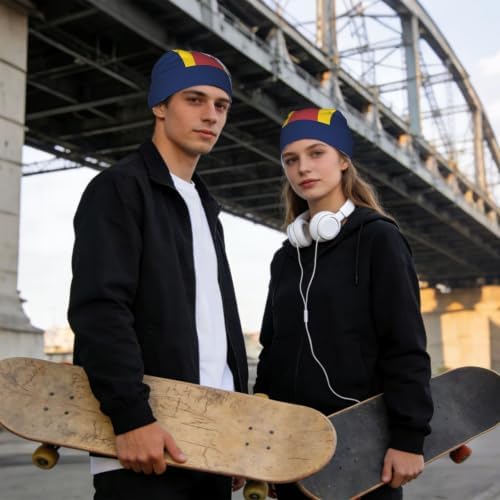 Arizona Flag Unisex Moisture Wicking Mesh Cycling Skull Cap Running Beanie — view 6
