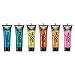 Iridescent Fine Face & Body Glitter Gel by Moon Glitter - 0.40fl oz - Set of 6 - Glitter Face Paint