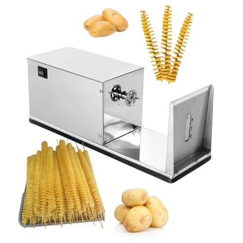 Cortadora en Espiral Eléctrica para Papas y Verduras