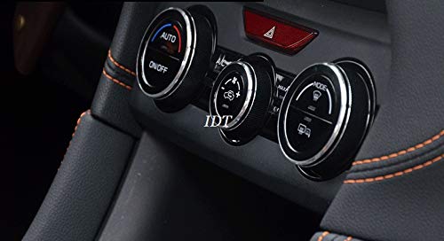 ミニウエス付 新型 SK フォレスター エアコンダイヤルリング インテリアパネル ベゼル カバー インテリアパネル エアコン調整 ダイアル パネル エアコンベゼル 内装 インナー パーツ ドレスアップ カスタム パーツ エアコン センター ダイヤルパネル