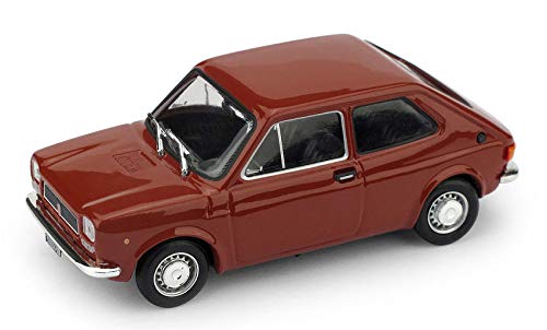 Modellismo Autoveicoli FIAT 127 1972 TRE PORTE ROSSO CORALLO 1:43 - Brumm - Auto Stradali - Die Cast - Modellismo