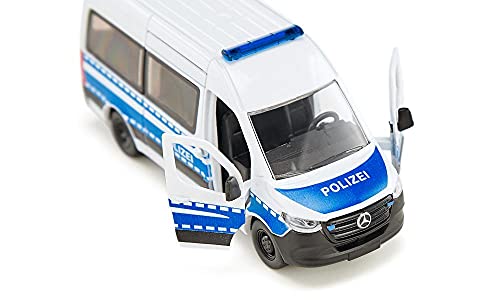Siku 2305 Super Mercedes-Benz German Federal Police, Silver/Blue - 4