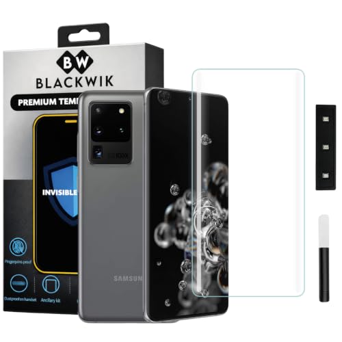 Image of Blackwik UV Curved Tempered Glass for Samsung S20 Ultra | 1-Pack