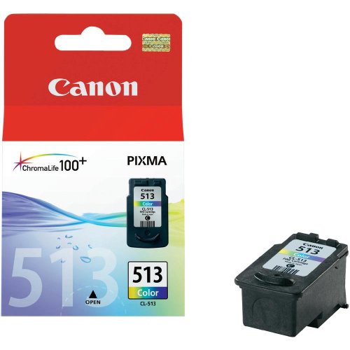 Canon CL 513 cartucho de tinta Original   Cartucho de tinta para impresoras (Original, Canon, MP480, MP240, MP260, MX320, MX330, MP270, MP 272, MP490, MP492, Impresión por inyección de tinta, Alto r