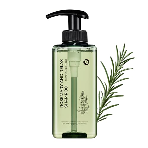 TS Rosemary & Relax Shampoo Hydrating & Calming | Natural Ingredients | Sulfate-Free | Korean...