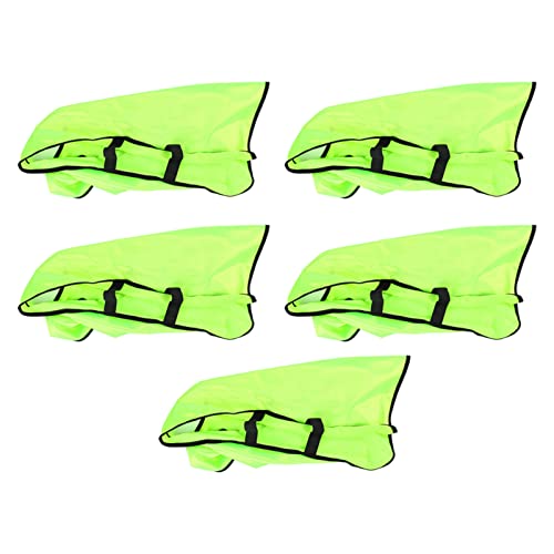 Shanrya Team Practice Pinnies Scrimmage Vests, 5PCS Kids Training Practice Tanks - Image 4