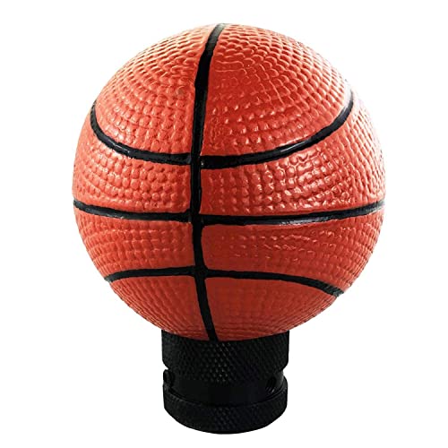 Abfer Stick Shifter Knob Unique Gear Lever Car Shift Handle Ball Car Accessories Fit Most Manual Automatic Transmission Vehicles, Basketball Shape #TOP5