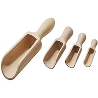 Algopix Similar Product 3 - Traditional Wooden Spoons Sets 4 Set