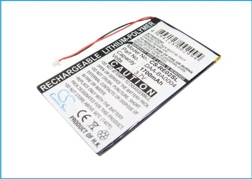 Replacement Battery for CREATIVEDAP-HD0014 Labs Nomad Jukebox ZenTouch Zen Touch 20GB Zen Touch 40GB CREATIVEBA20603R79901 DAA-BA0004