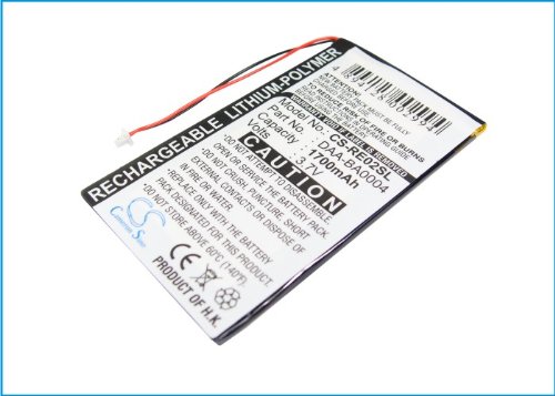 GAXI Battery for Creative DAP-HD0014, Labs Nomad Jukebox ZenTouch, Zen Touch 20GB Replacement for P/N BA20603R79901, DAA-BA0004