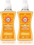 Method Fabric Softener; Ginger Mango; 53.5 Ounces; 45 Loads; 2 pack; Packaging May Vary