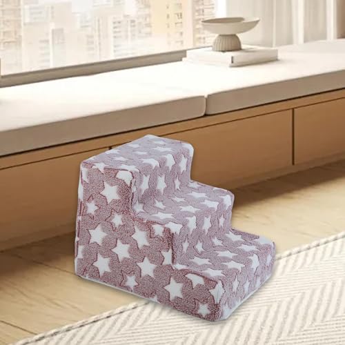 Generic Escada de cachorro, rampa para cães para cama alta e sofá, 3 passos Anti Slip Pet escadas co