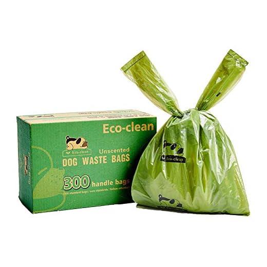 Dog Poop Bags, 300-Count Dog Waste Bags with Easy-Tie Handles, Guaranteed Leak-Proof, Earth-Friendly, Unscented Oxo-biodegradable Pet Poop Bags (Not on Rolls)