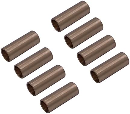 Yemtuls K7129100 Wear Resistant Tin Bronze Leaf Spring Bushing Kit 9/16" I.D. 11/16" O.D. 1-3/4" Length ，Pack of 8
