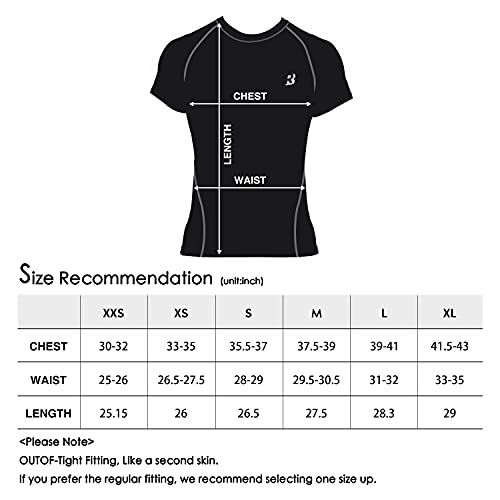 Roadbox Pacote com 3 camisetas masculinas de compressão de manga curta, camiseta de malha de camada