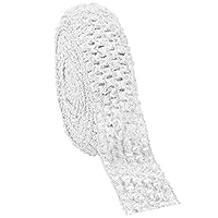 GORGECRAFT Gummiband 25mm Breit 5m - Flaches Twill-Gewebe Für Nähen & DIY