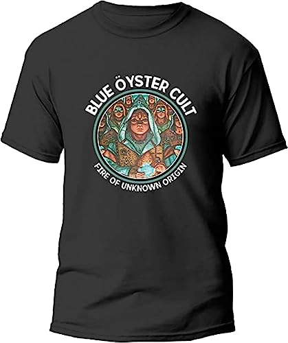 Amazon.com: Blue Oyster Cult Fire of Unknown Origin T-Shirt
