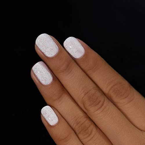 Image of ILNP Christmas Cookie - Creamy White Speckled Nail Polish, Chip Resistant, 7-Free, Non-Toxic, Vegan, Cruelty Free, 12ml