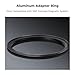 K&F CONCEPT 72-82mm Magnetic Filter Adapter Ring, for 72mm Lens Install 82mm Magnetic Filter