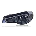 KIROJA LED-Automodifikation Rückfahrlicht Rücklicht Bremslicht Rücklichtmontage Für Toyota GT86 BRZ 2012-2020 Autoersatzteile (Color : Schwarz, Größe : R)