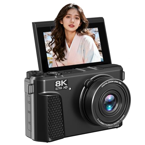 Amazon | AiMike 8K WIFI転送機能 デジタルカメラ スマホに送れる