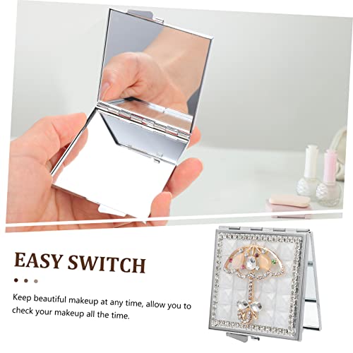 Petits miroirs de maquillage portatifs et accessoires de poche pour sac - 3