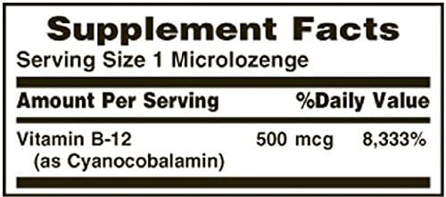 Miniatura 2 de Nature's Bounty Vitamina B-12 500 mcg, 100 ea(Paquete de 3)