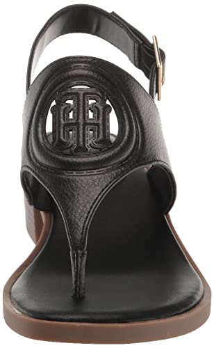 Tommy Hilfiger Women's Olaya Heeled Sandal, Black, 8 #TOP1