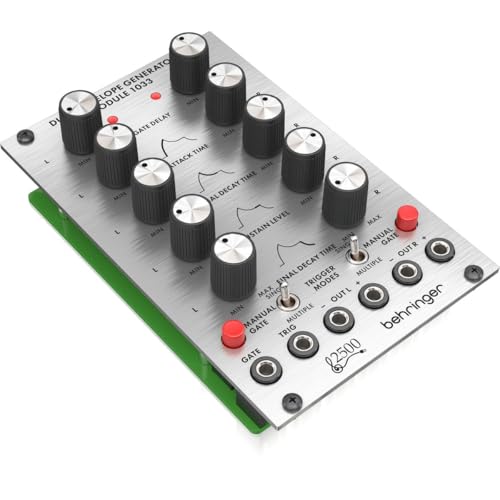 Behringer DUAL ENVELOPE GENERATOR MODULE 1033 Legendäres analoges Hüllkurvengeneratormodul der Serie 2500 für Eurorack
