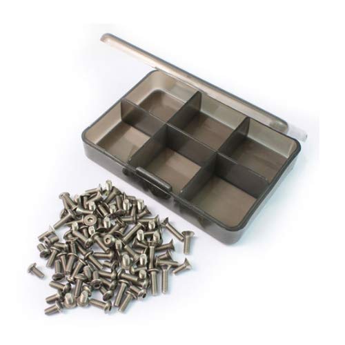 Titanium Screw Assorted Set w/Free Mini Box for Tamiya TT02 / Yeah Racing / TS-TT02