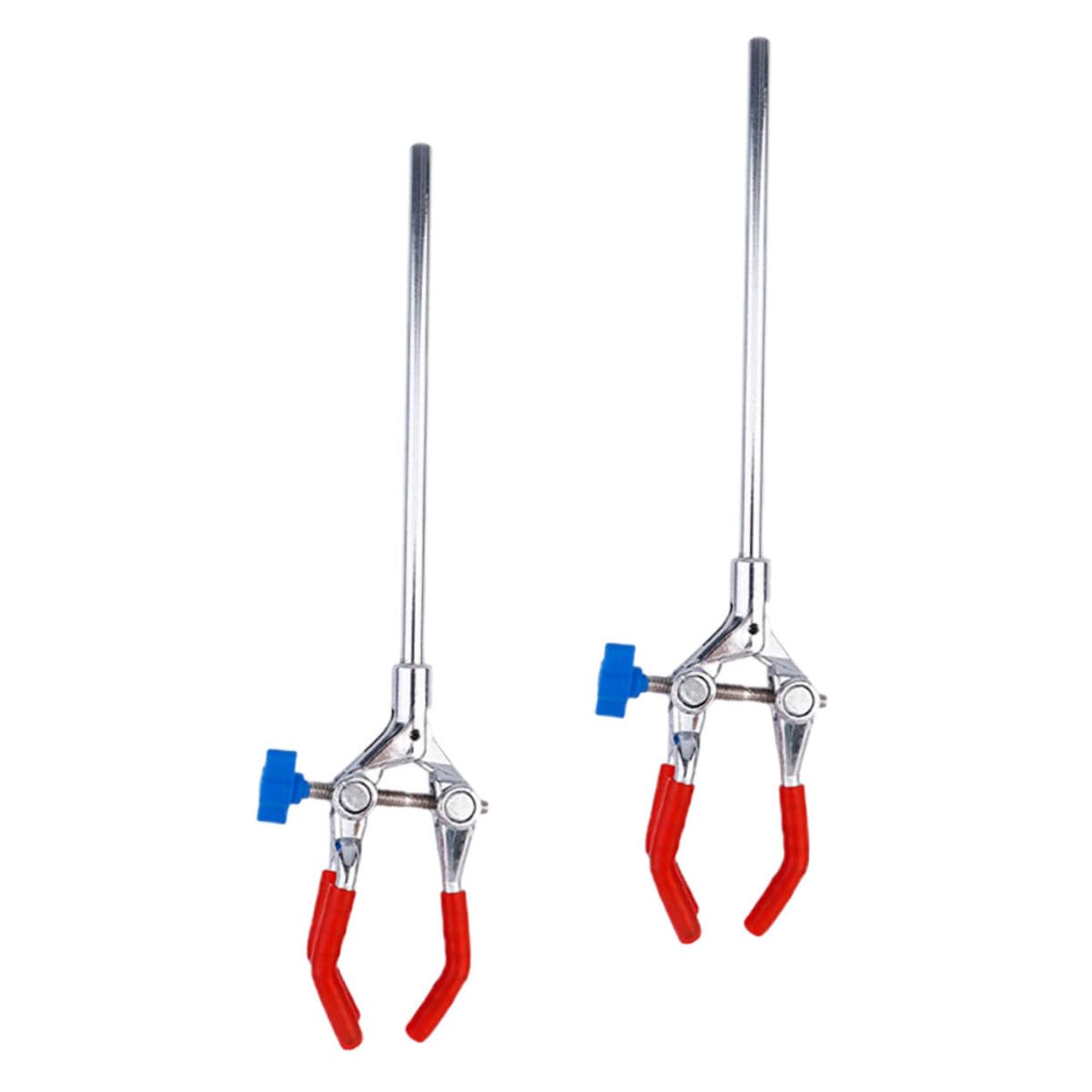 2pcs Flask Clamp Flasks Jig Test Tube Clamp Stand Flask Holder Lab Clamp Holder Flask Clip Test Tube Holder Clamp Laboratory Supply Laboratory Supplies Stainless Steel CHILDWEET