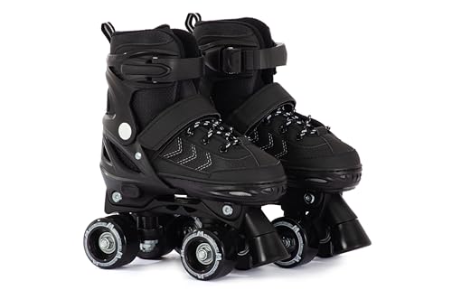 Aventuri Einstellbare Rollschuhe - Semi-Softboot Rollerskates - für Jungen...