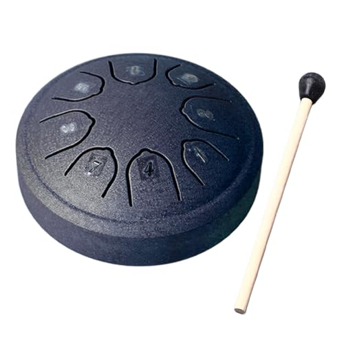 Tongue Drum 4.5 Inch 8 Tone C Key Carbon Steel Mini Tongue Drum miniatura 5