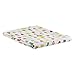 Stephan Baby Cotton + Viscose Swaddle Blanket, 45" x 45", The Very Hungry Caterpillar Junk Food